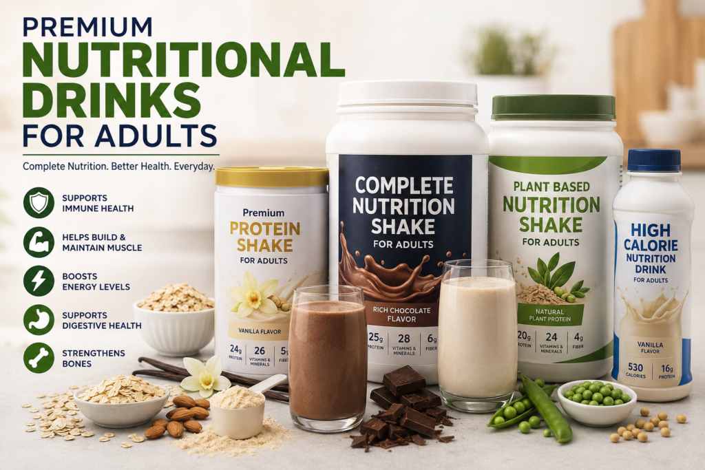 nutritional drinks for adults