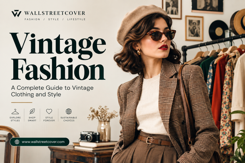 Vintage fashion clothing and style guide